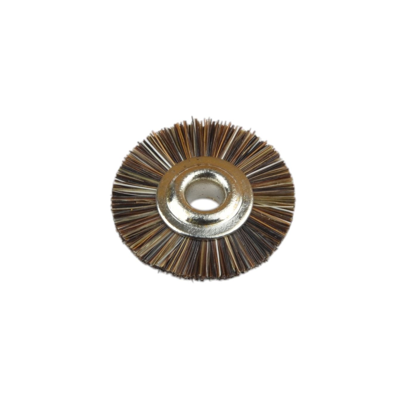 Unmounted Brown/White Bristle Wheel - TM931BROWN/WHITE