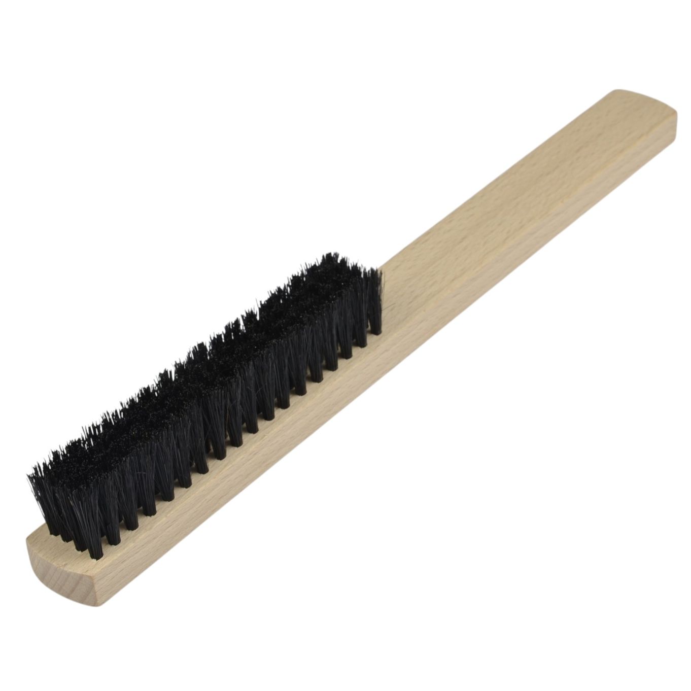 Hand Brush 4 Row Black Bristle - TB134