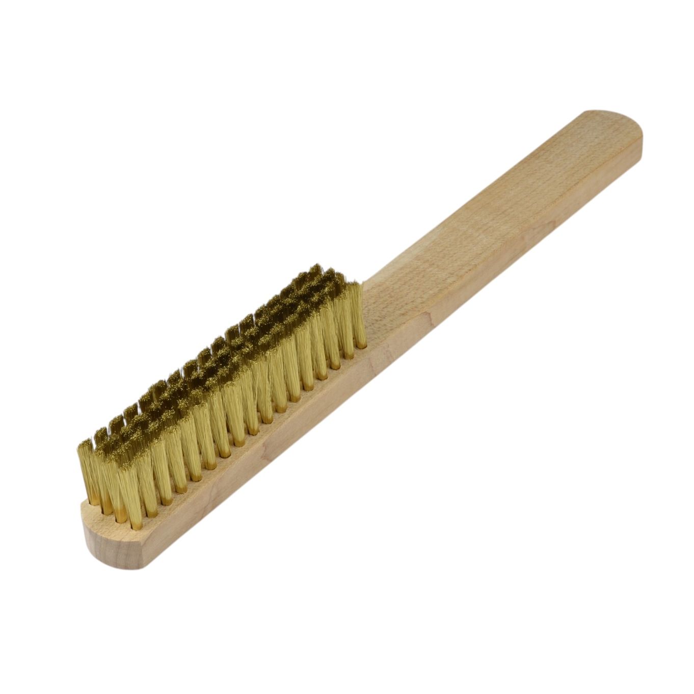 GROBET 16.310 BRASS SCRATCH BRUSH 4 ROW - TB16310
