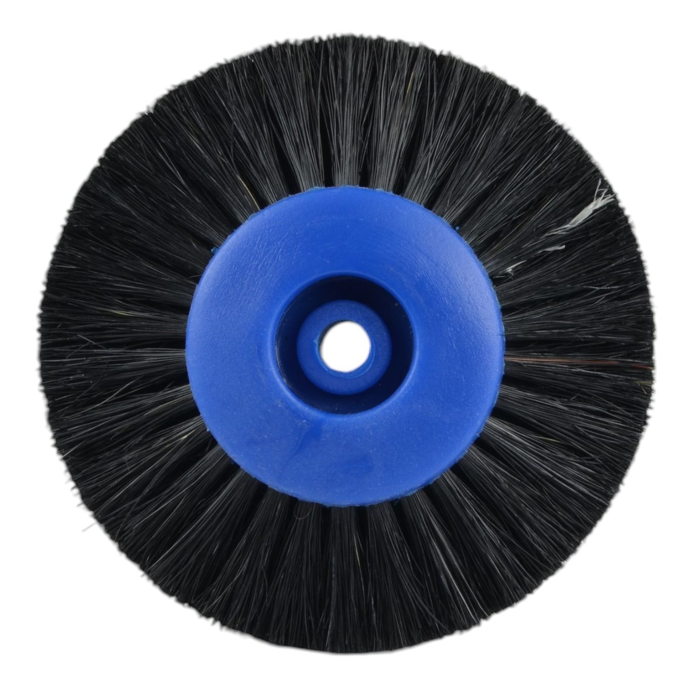 Black Circular Bristle Brush - 4 Row - 76mm / 3