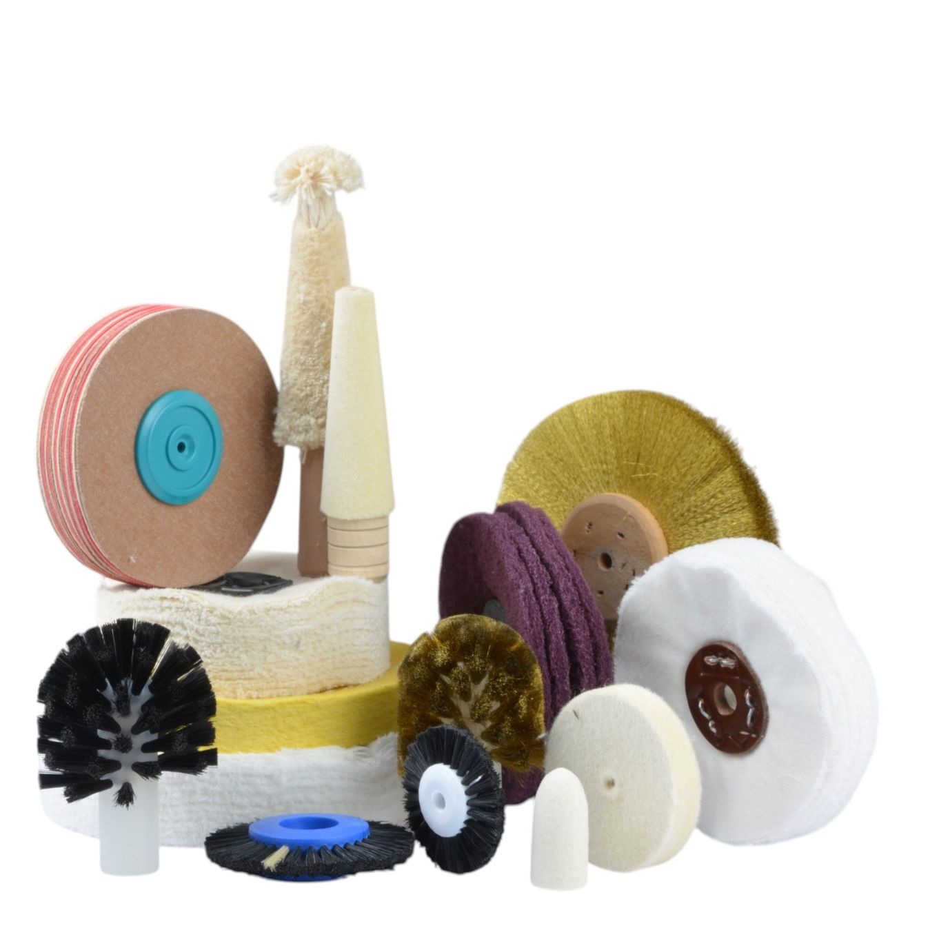 Polishing Mops, Felts and Brushes