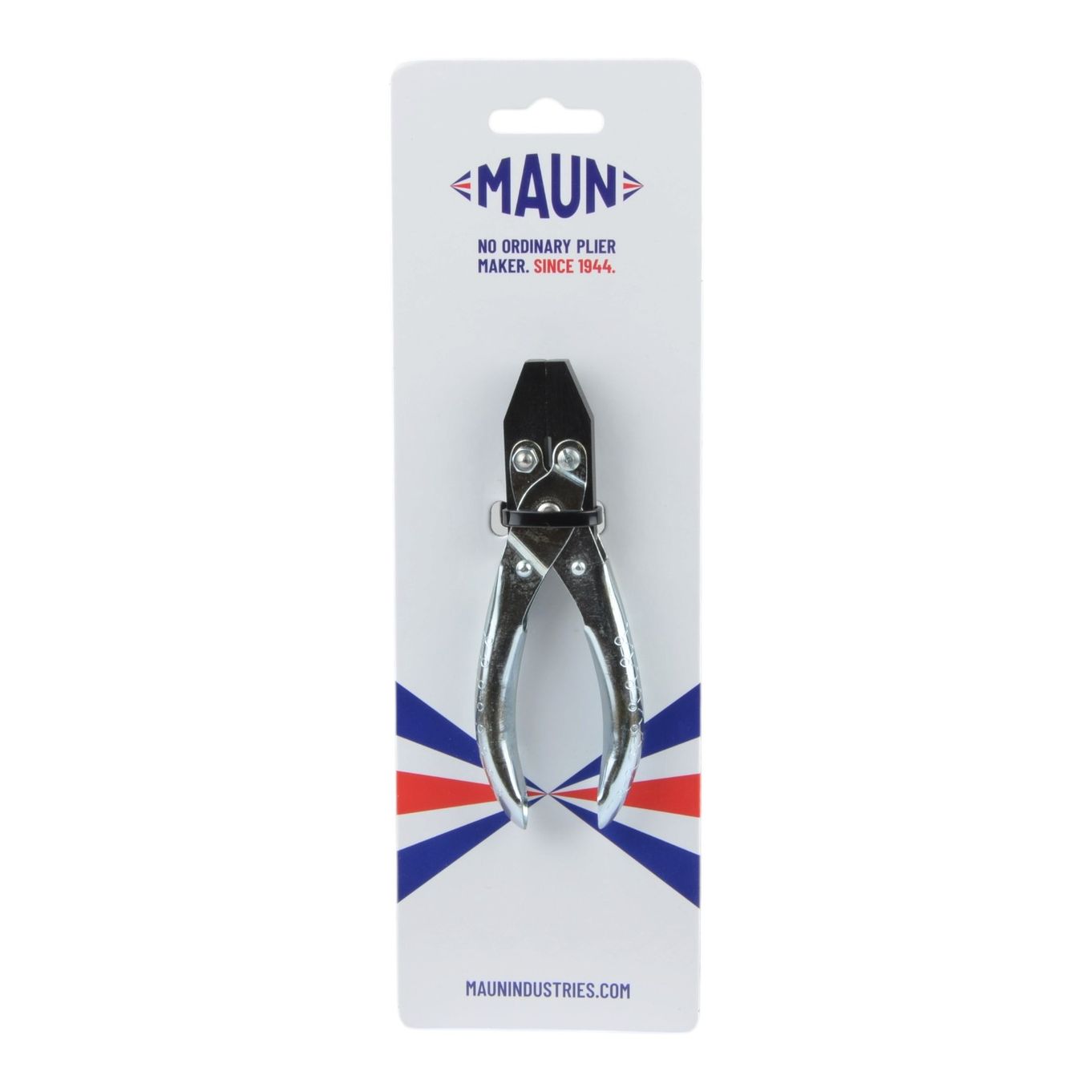 MAUN  4750-140 2 STEP SMOOTH JAWS FLAT NOSE PARALLEL PLIER WITH ROUNDED EDGES 140MM