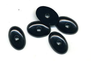 Teapot Knob Plain Oval 36mm x 25mm - FT312