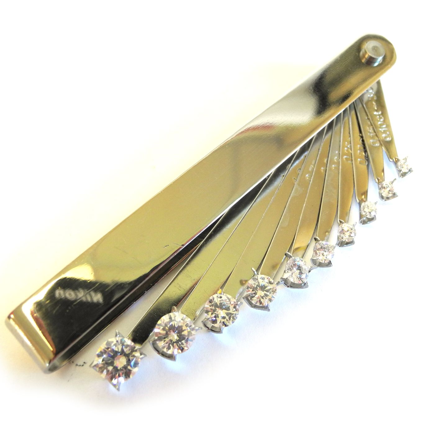 Diamond (Round) Simulant Size Demonstrator Fan Gauge (10 Arms) - TG34
