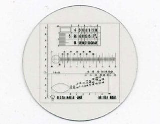 Shindler Diamond Scale Spare Lens TS10 - TZS10
