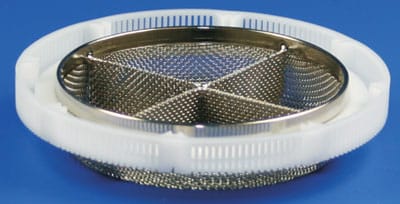 Basket Insert Plastic With 4 Divisions (64mm) For Greiner ACS900 Ø80mm Height 14mm - HC15888