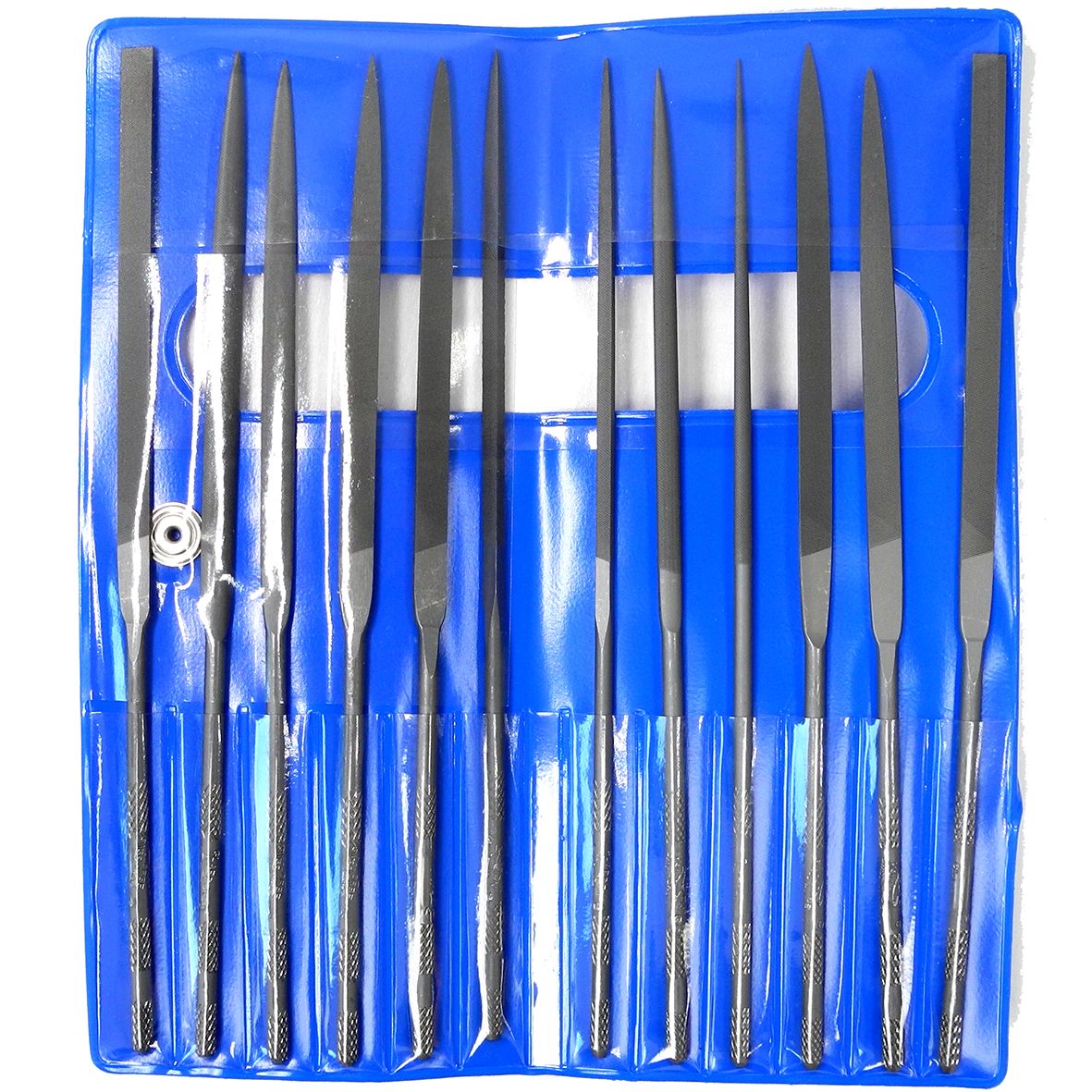 Set of 12 Swiss Needle Files 16cm Cut 2- TF1914