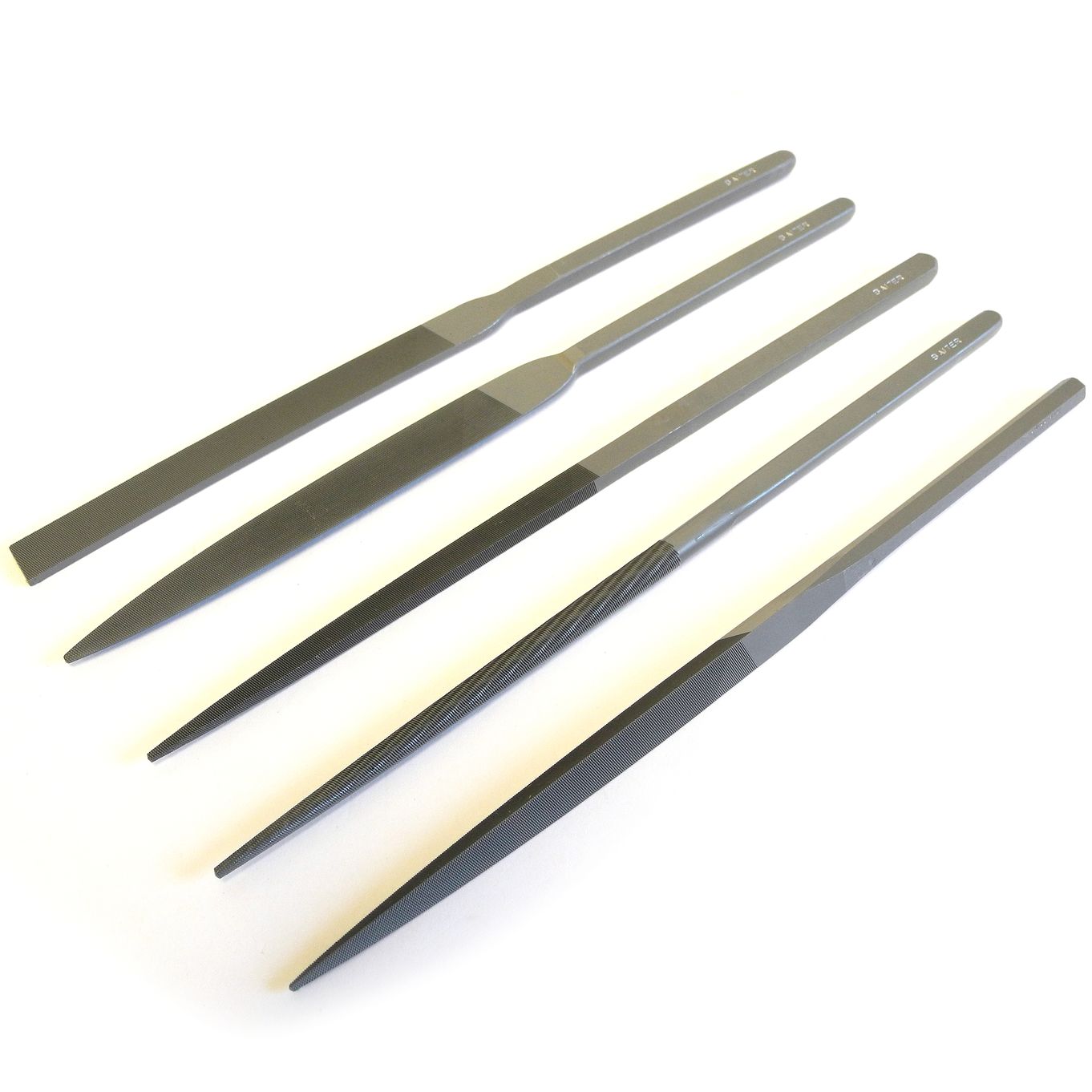 Glardon/Vallorbe Habilis Files, 5-Piece Set 21cm Cut 1 - TF1921