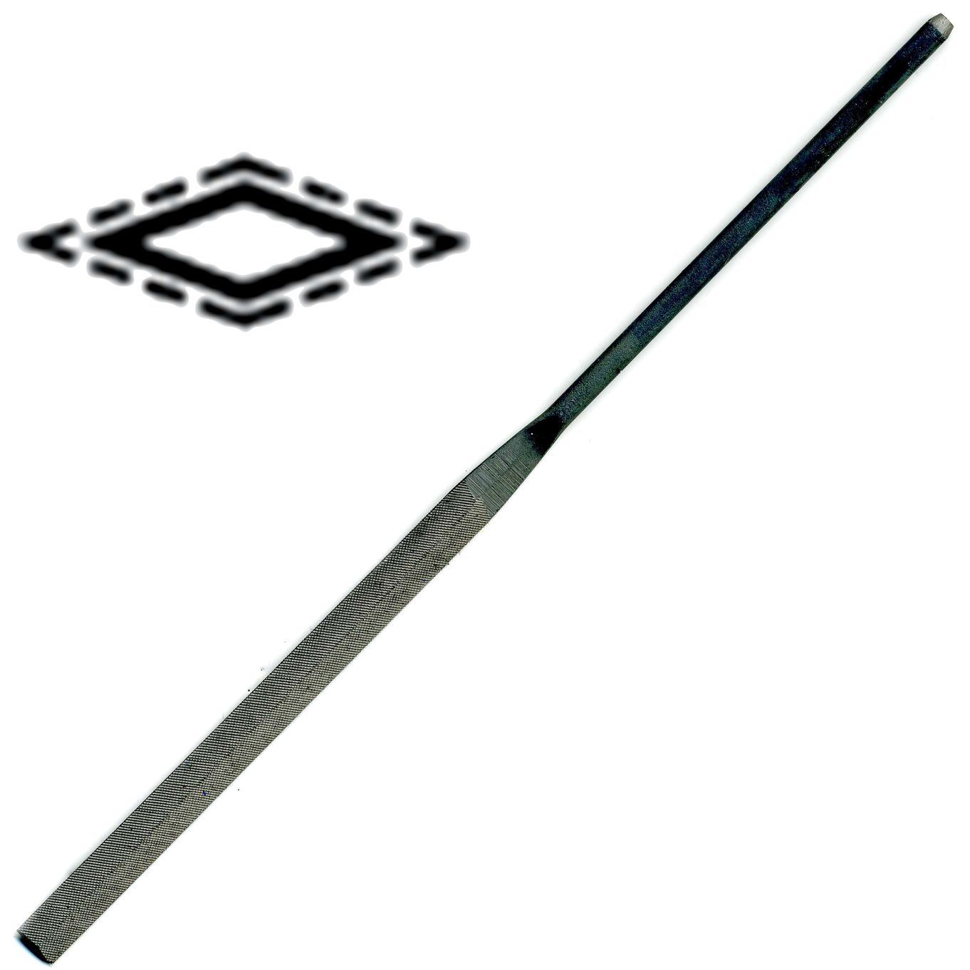 14cm Swiss Needle File Slitting Cut 4 - TF8144