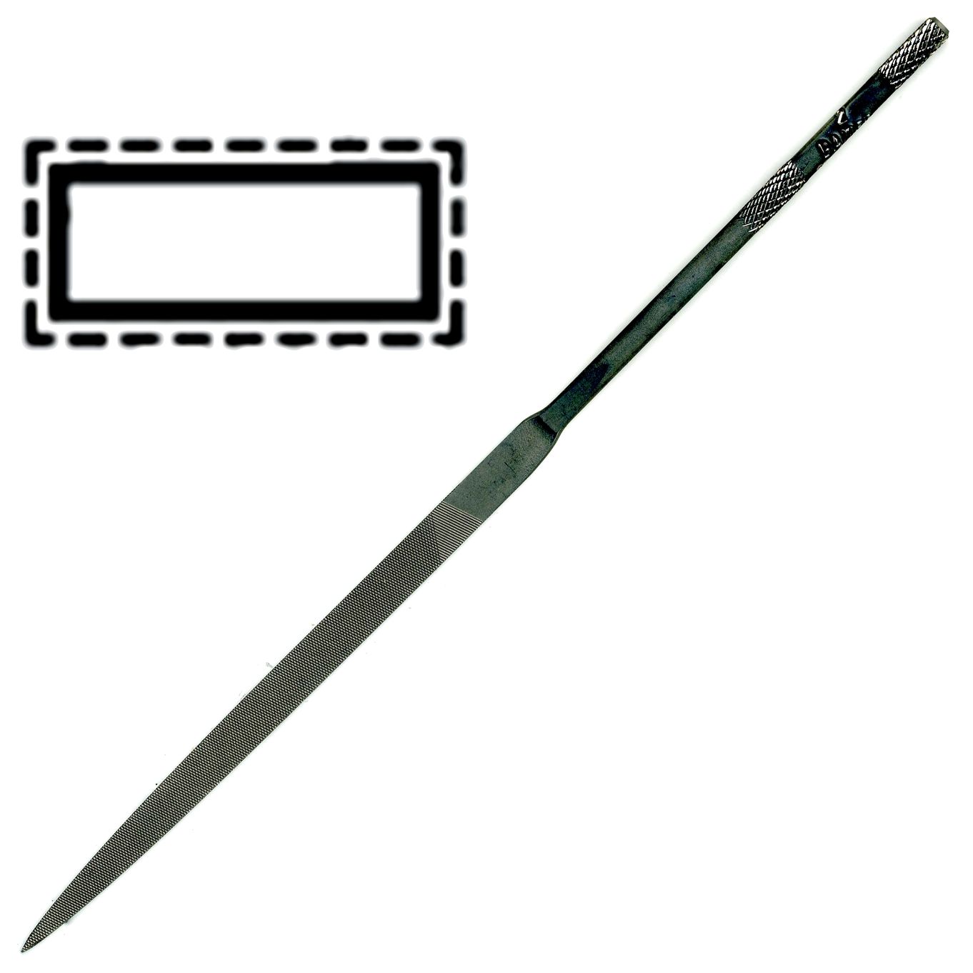 Needle File - 14CM SWISS WARDING CUT 0 - TF8100