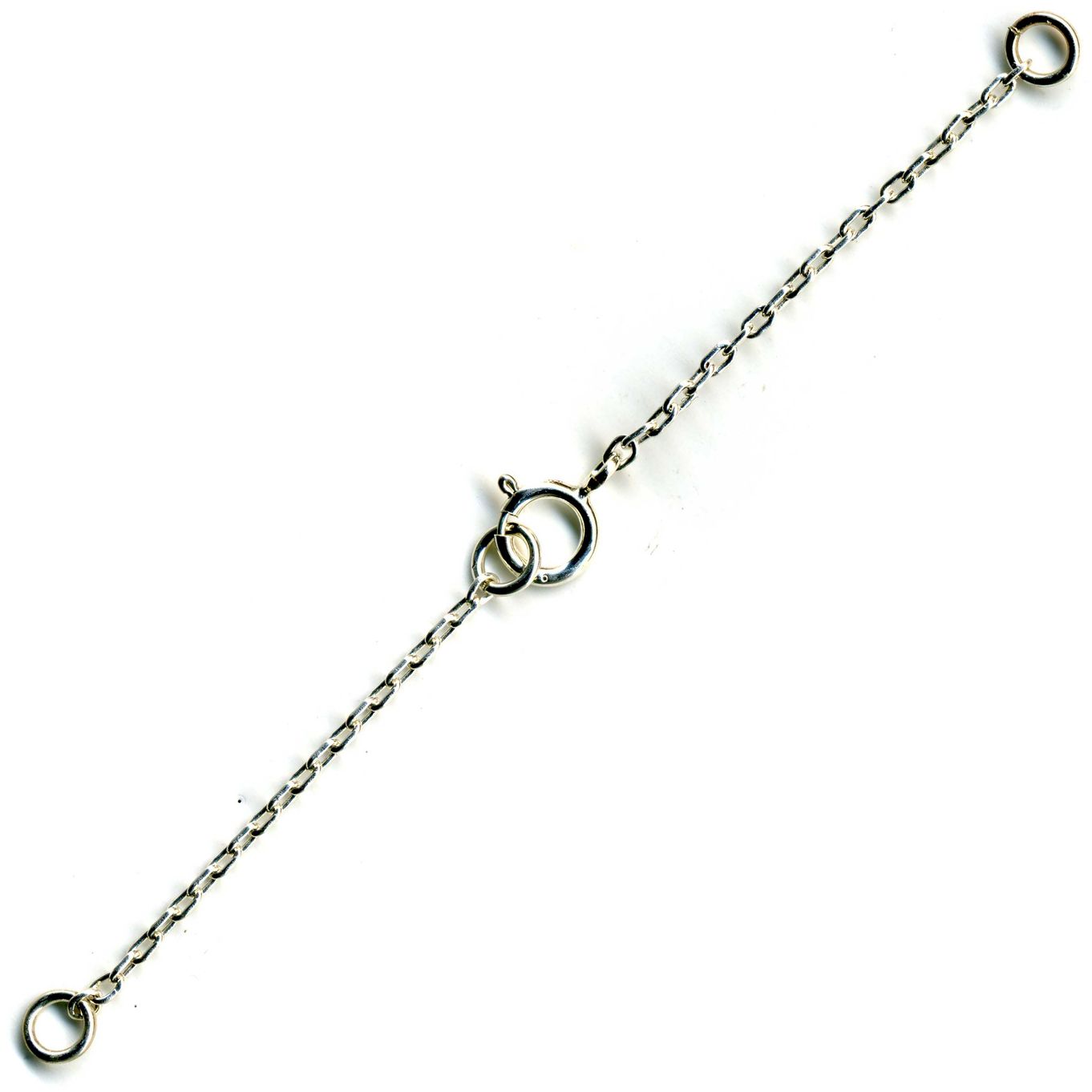 Sterling silver hot sale safety chain