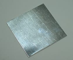 Sterling Silver Sheet 100x100x0.7mm Fully Annealed - 100% Recycled Silver- FS0704
