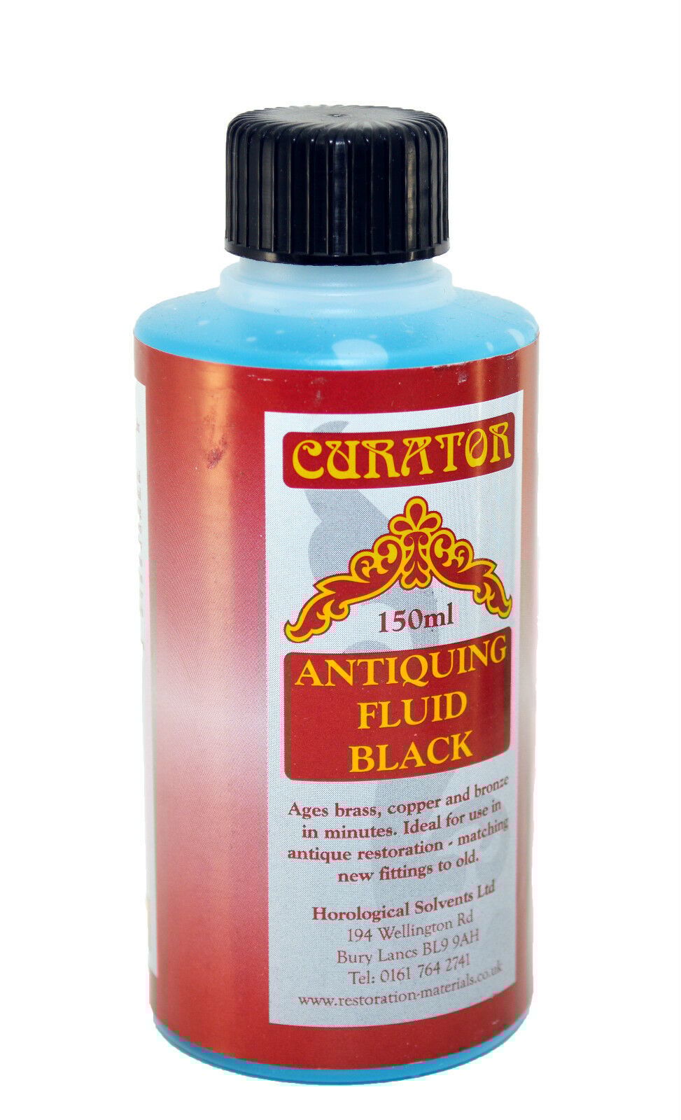 Antiquing Fluid Black 150ml T92086