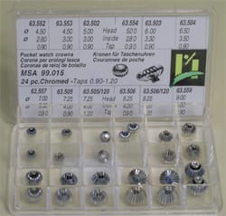 Buttons (Crowns) Pocket Chrome - MY231