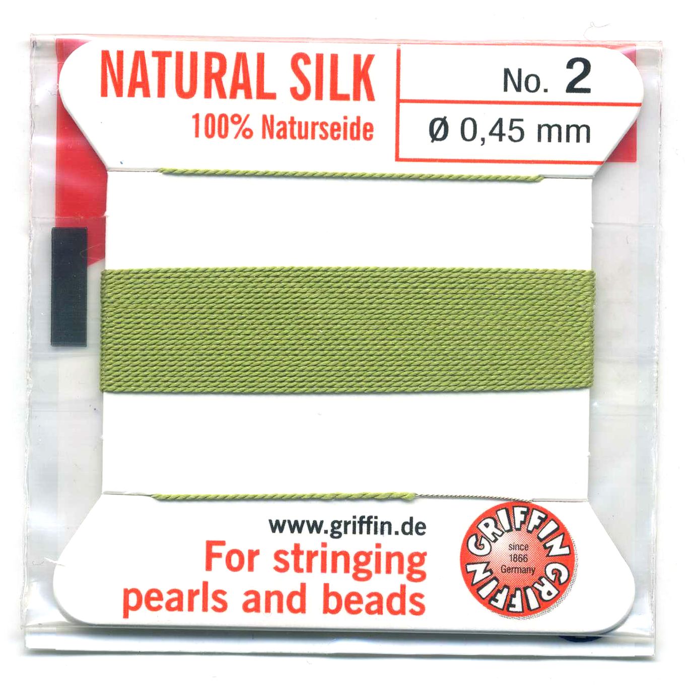 Griffin Jade Silk Thread 0.45mm - FT562