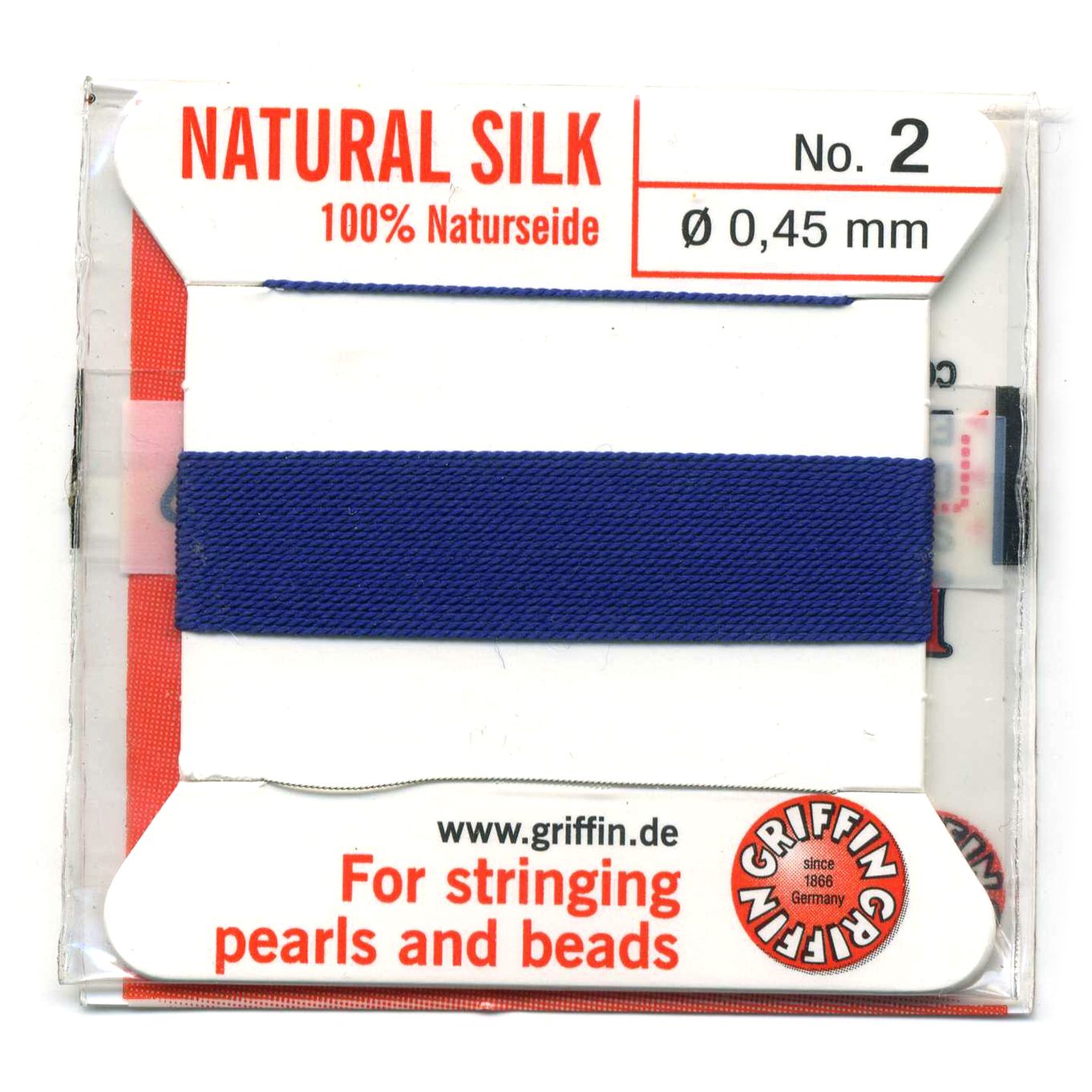 Navy Silk Thread 0.45mm - FT542