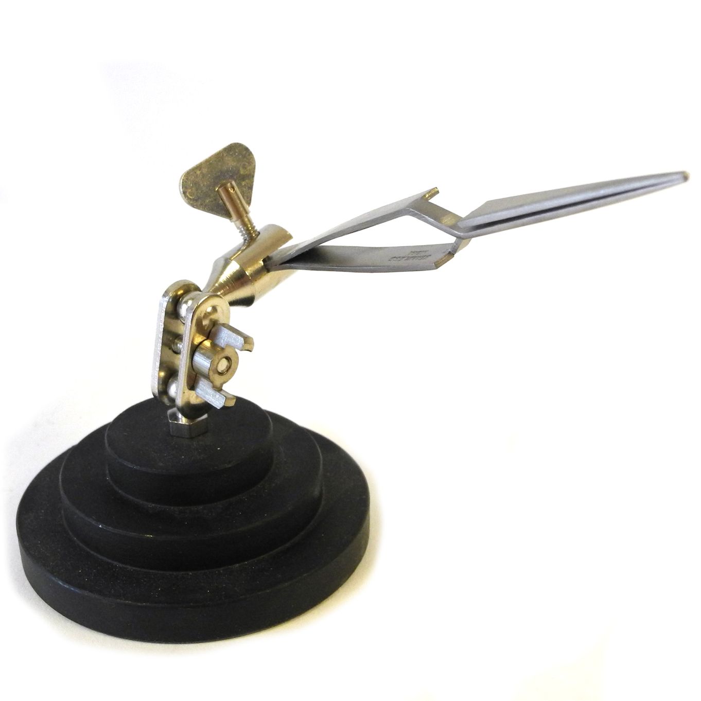 Soldering Third Hand Tweezer On Stand - TS652