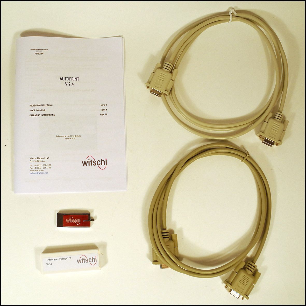 Software Autoprint Witschi V2.4 PC - HT68