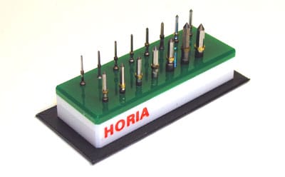 Jewel Tool Set Of 15 Cutting Broaches For Ø3.00mm Jewelling Tool - HJ136