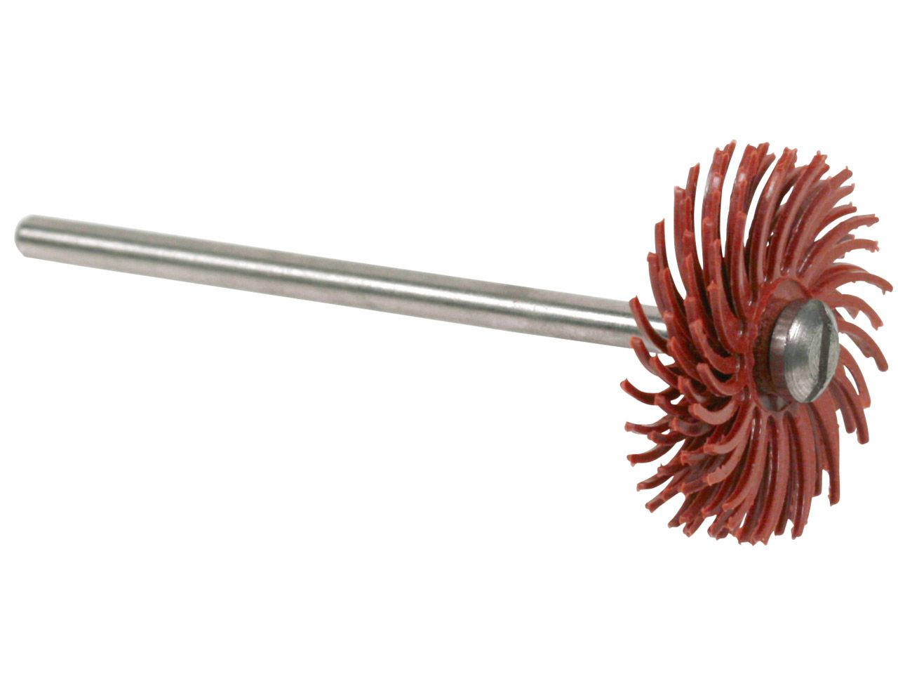 3M Red Radial Discs on mandrel, 19mm, 220 Grit - TB1882