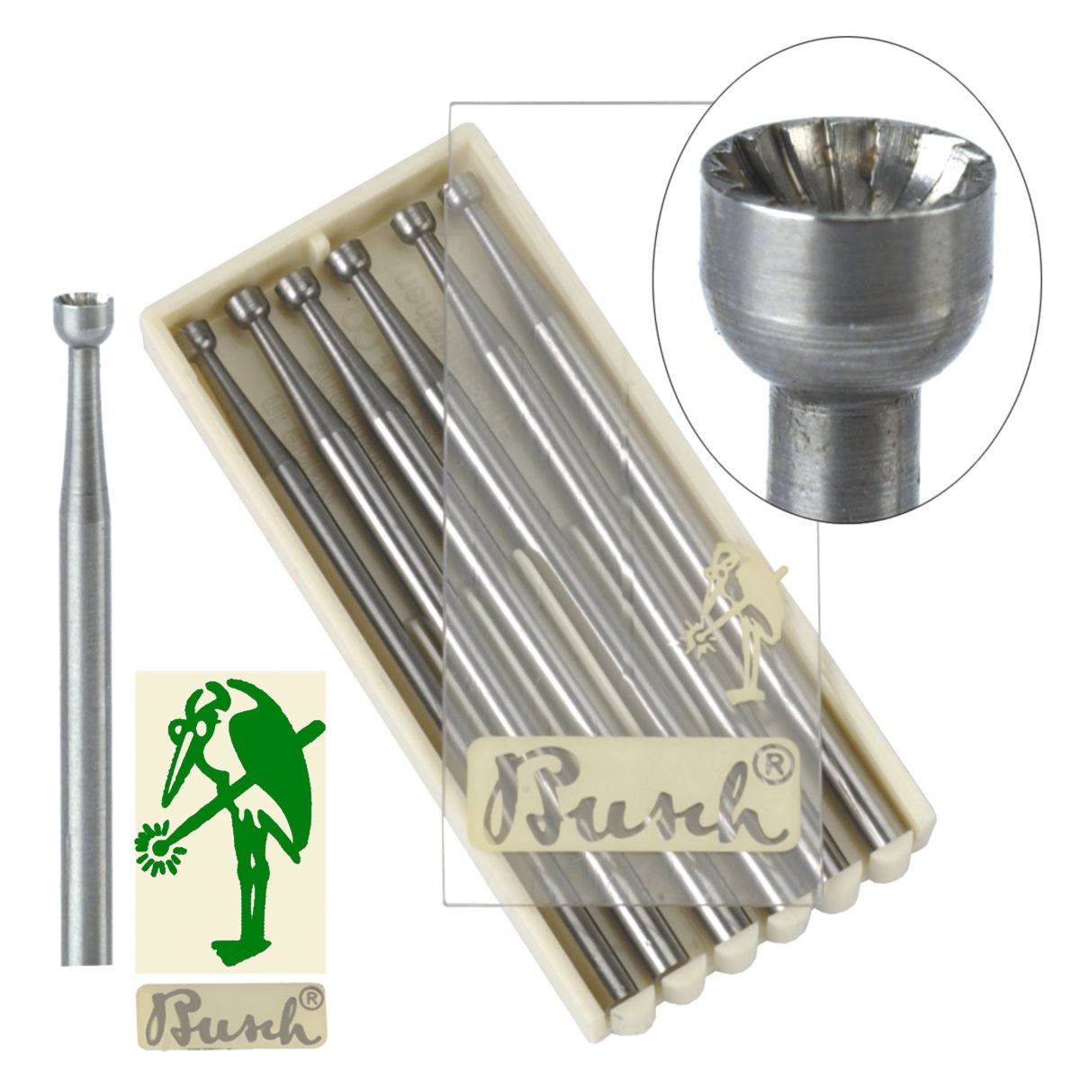 Busch 411 Cup Burr - TF411
