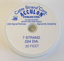 Acculon Micro Cable Heavy, Length 9 Metres, 0.60mm - FT443