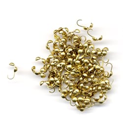 Gilt Finish Chain Ends (100) - FN111