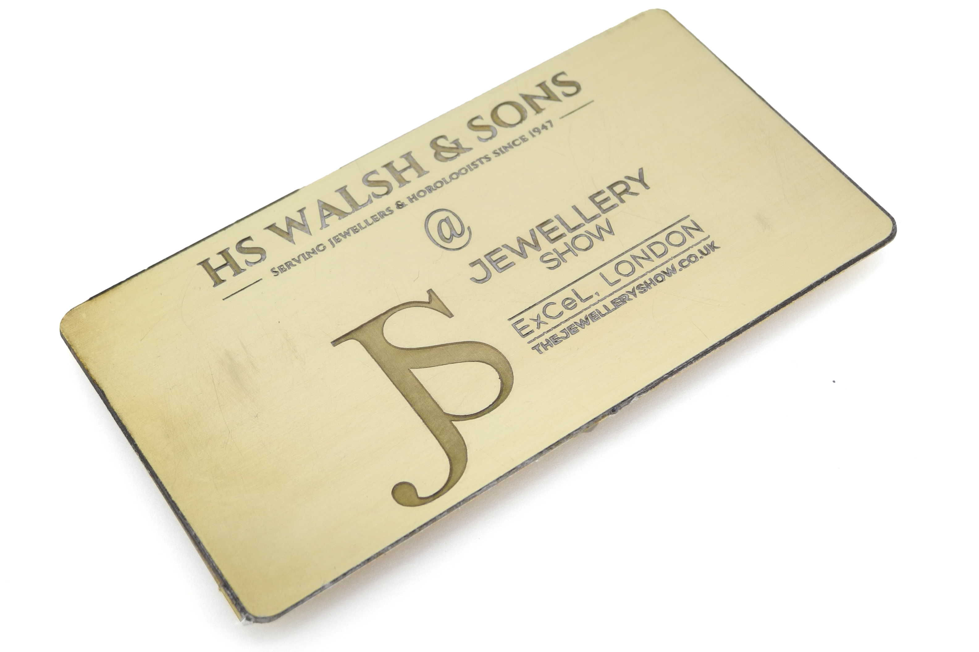 1mm Brass Plate Cut and Engraved with the Max50