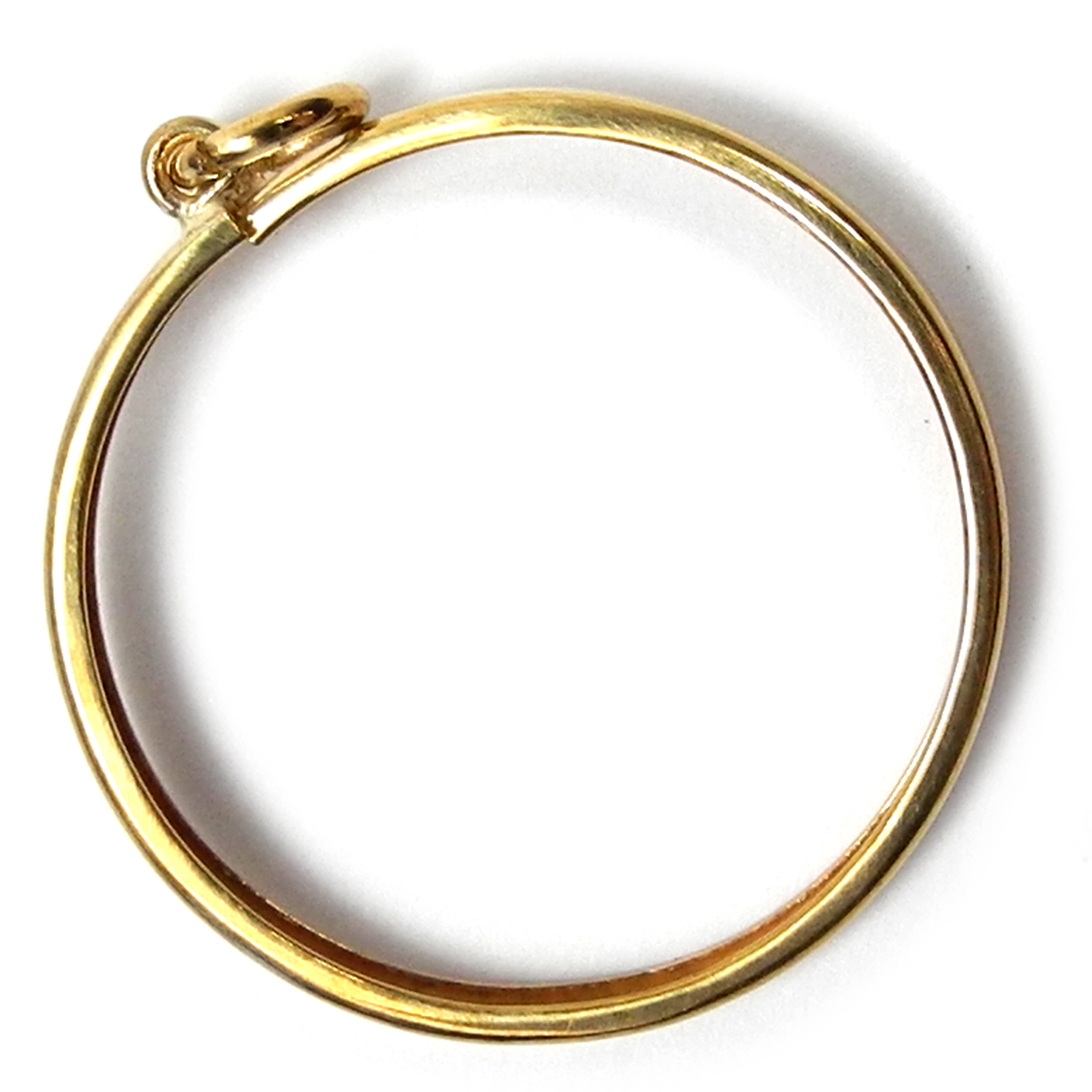 9ct Gold Sovereign Bezel - FB100